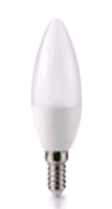 Bulb light 3W Aluminium cooler+PC Cover
