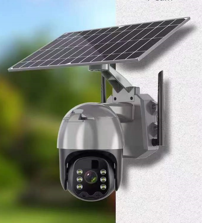 WIFI CCTV Camera solar panel  9600mah